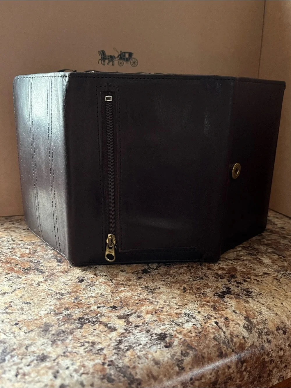 Coach authentic trifold
